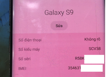 Mở Mạng Samsung S9 – SCV38 Unlock Network