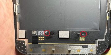 giải pháp fix xanh , trắng màn 13 pro max