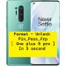 Oneplus 8 Pro unlock pin/pass/frp