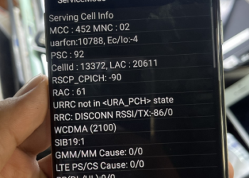 Fix sóng Samsung G973N – Fix imei status : NG